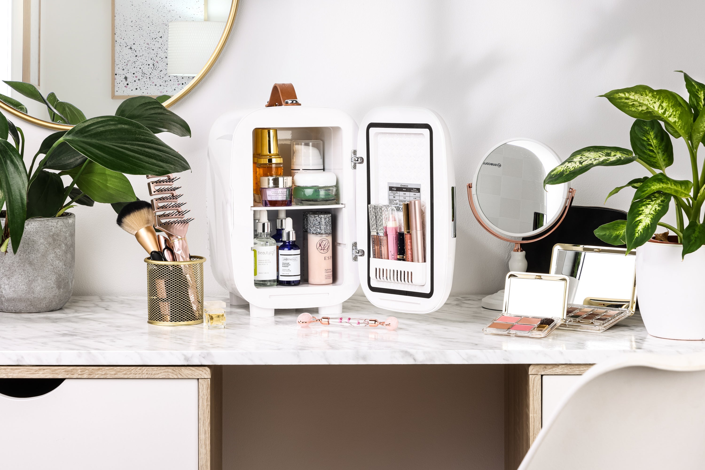 Pro 6L Cheq Mini Fridge - White | Refurbished