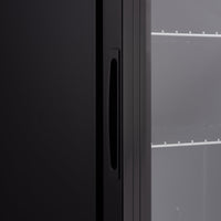 Thumbnail for Subcold Super 35 litre beer drinks fridge black reversible glass door