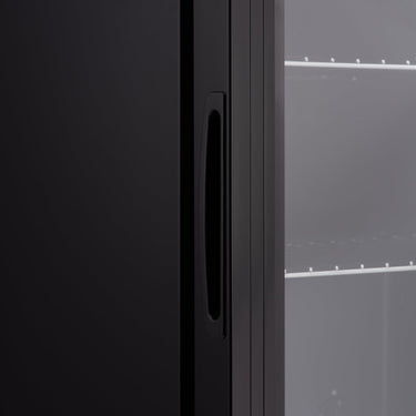 Subcold Super 35 litre beer drinks fridge black reversible glass door