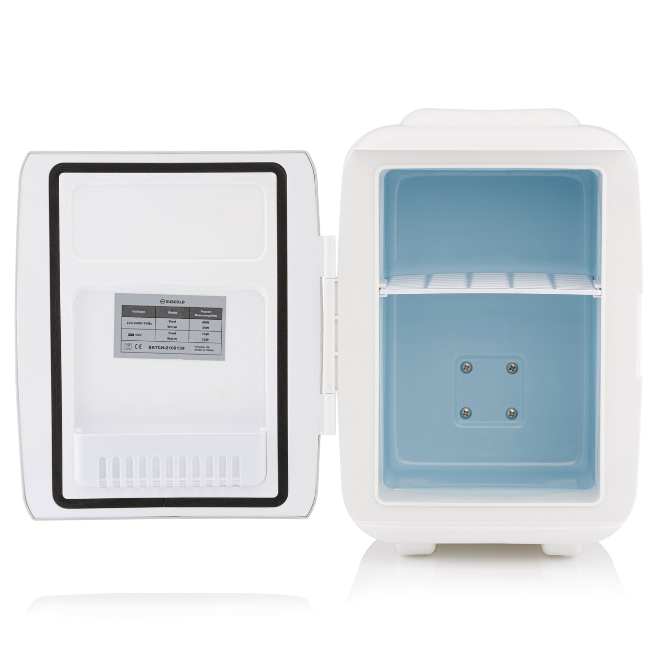 Subcold Classic 4L Mini Fridge - White | Refurbished