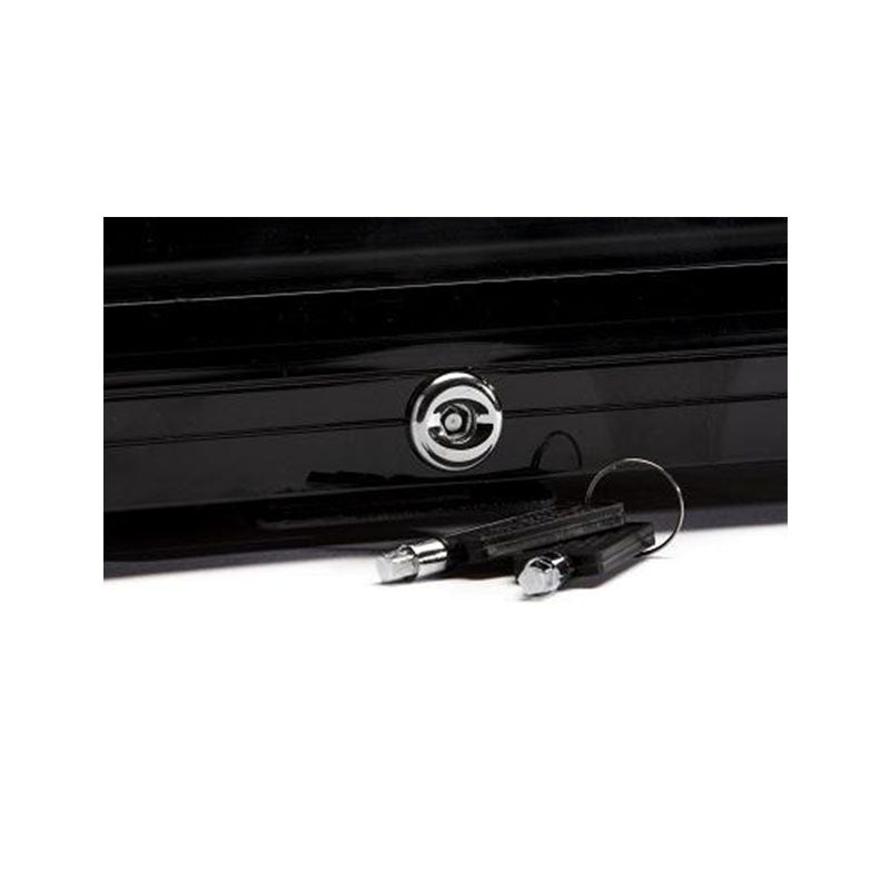Subcold Super 50 litre black beer drinks mini fridge lockable with key