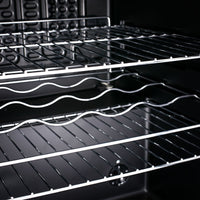 Thumbnail for Subcold Super 50 litre black beer drinks mini fridge chrome wire shelves