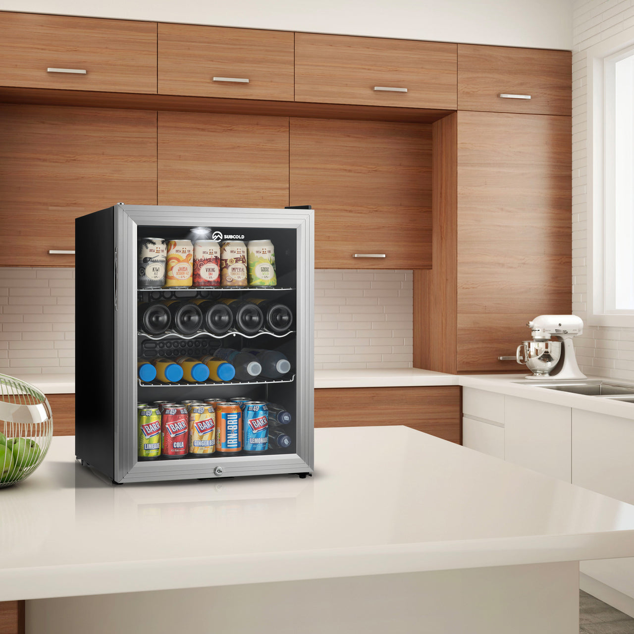 Subcold Super 65 LED Beer Fridge - Silver | Refurbished