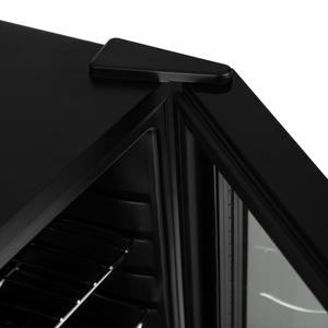 Subcold Super 65 litre beer drinks fridge black reversible glass door