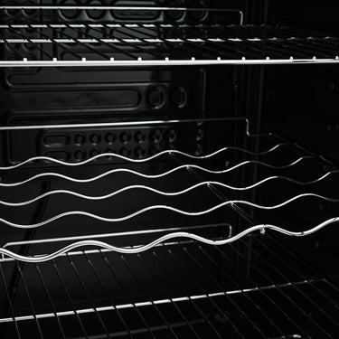 Subcold Super 85 litre glass door beer drinks under counter black fridge chrome wire shelves