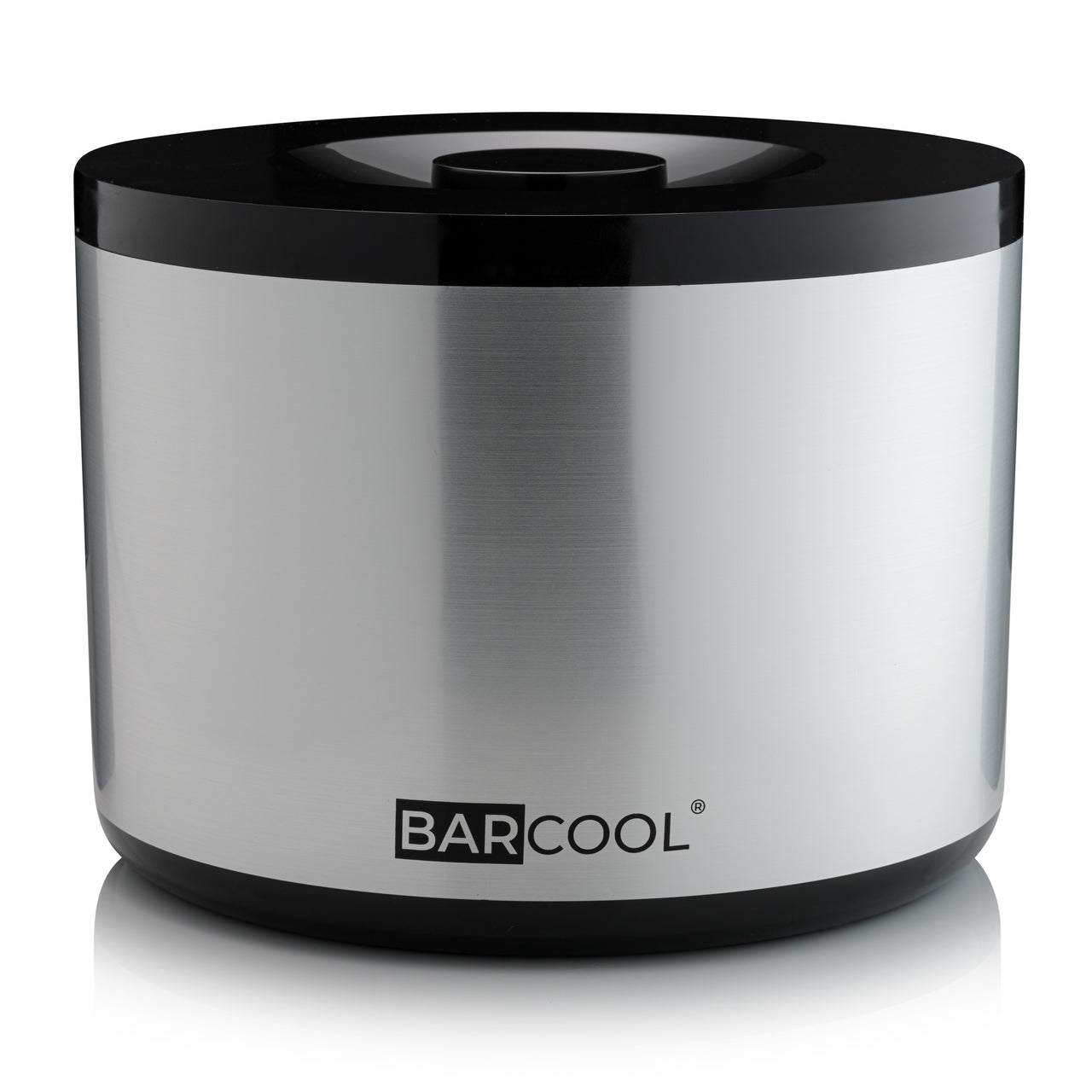 Barcool 10L Ice Bucket - Round Silver