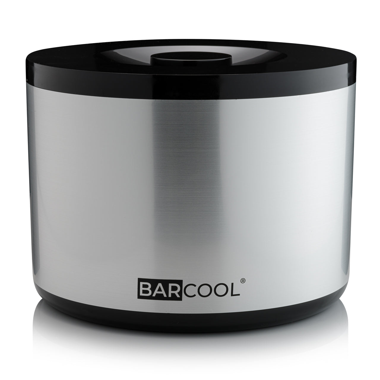 Barcool 10L Ice Bucket - Round Silver