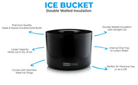 Thumbnail for Barcool 10L Ice Bucket - Round Black