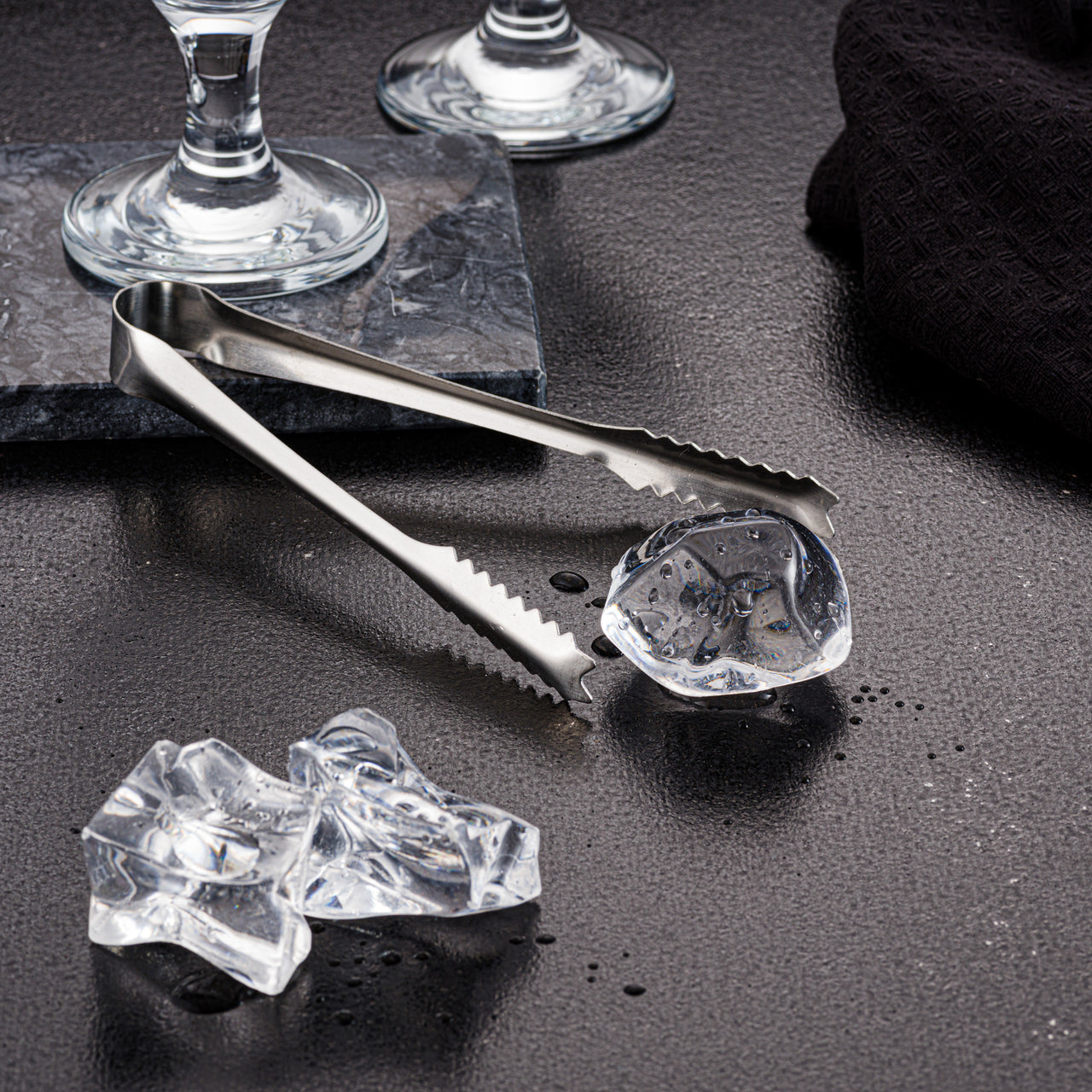 Barcool 4L Ice Bucket - Round Silver