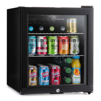 Thumbnail for Subcold Super 50 litre glass door beer drinks black mini fridge