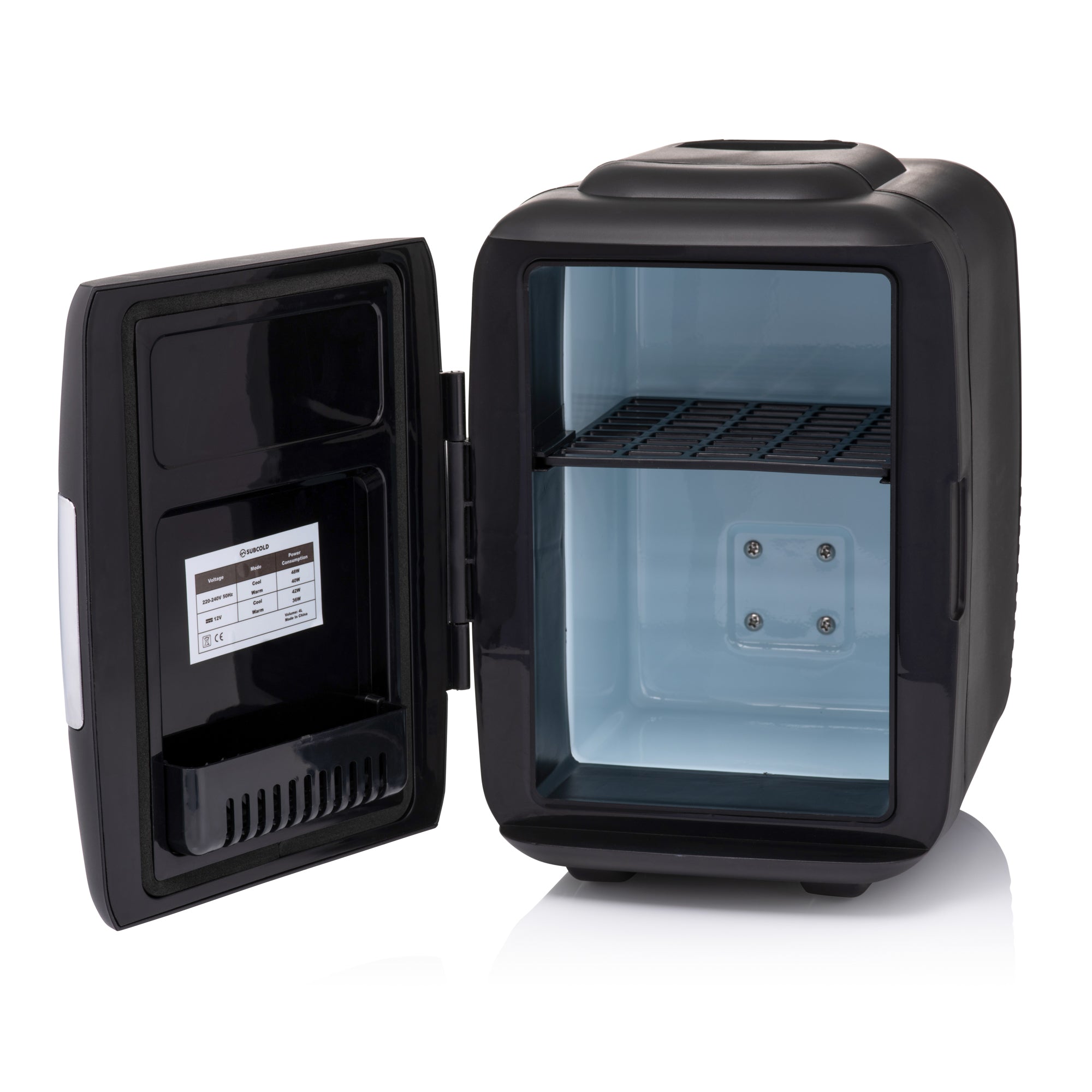 Subcold Classic 4L Mini Fridge - Black | Refurbished