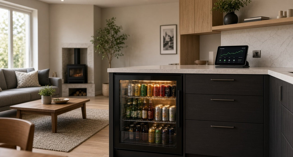 Subcold mini fridge running cost guide with energy label