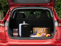 Thumbnail for Subcold Ultra 10 litre black portable mini fridge in car