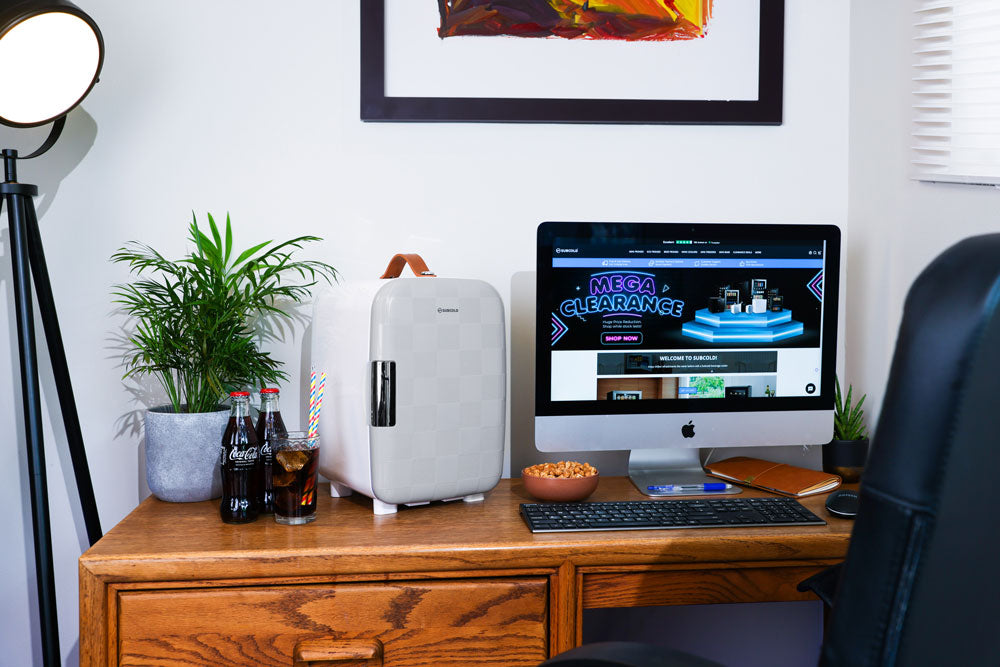 Pro 10L Mini Fridge - Cheq Grey | Refurbished