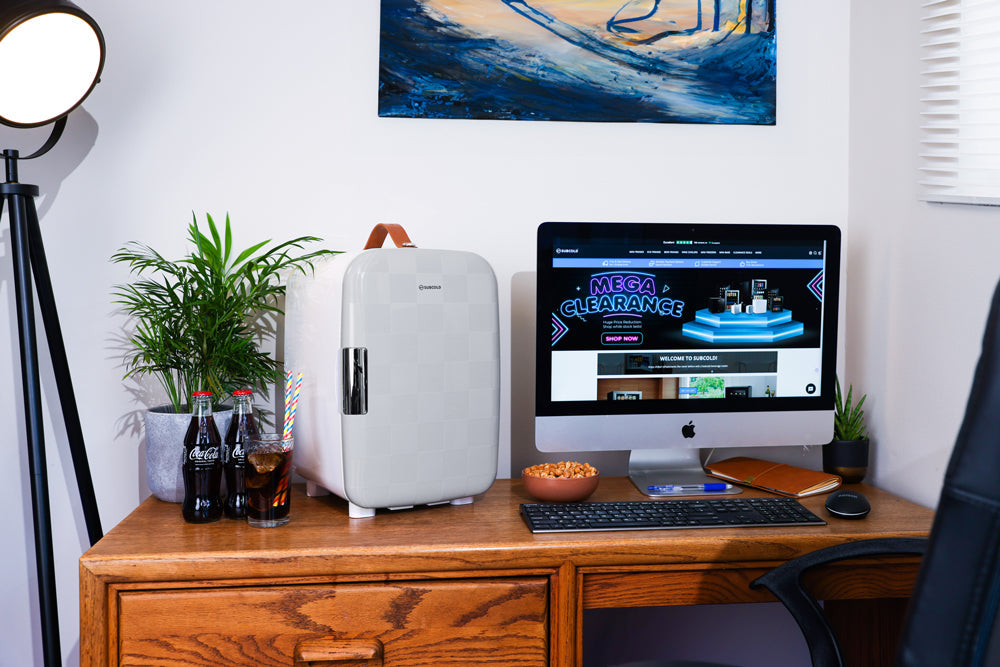 Pro 15L Mini Fridge - Cheq Grey | Refurbished