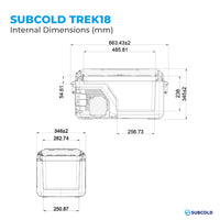 Thumbnail for Subcold Trek18 Portable Car Fridge