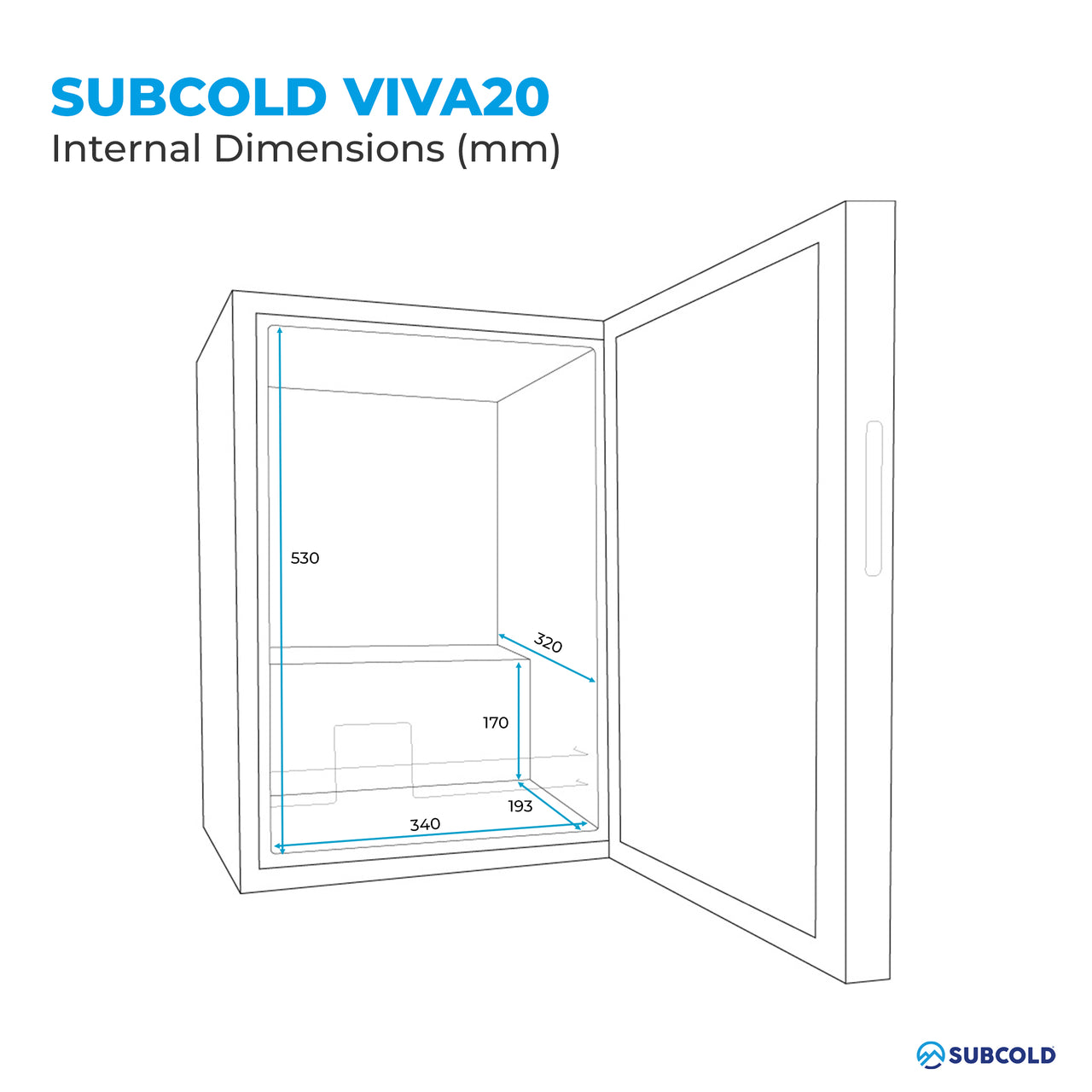 Subcold Viva20 LED Wine Cooler | Refurbished