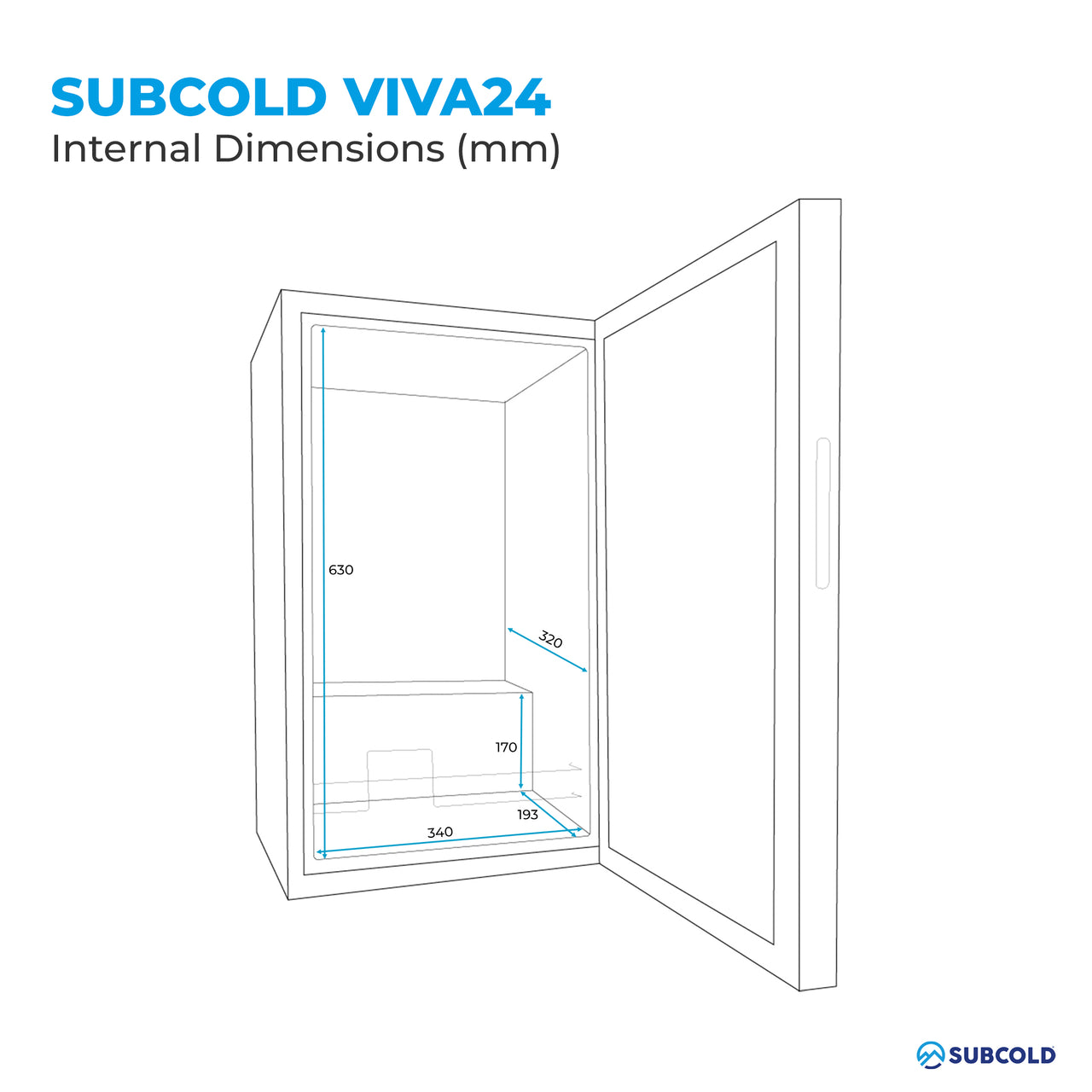 Subcold Viva24 LED - Wine Cooler