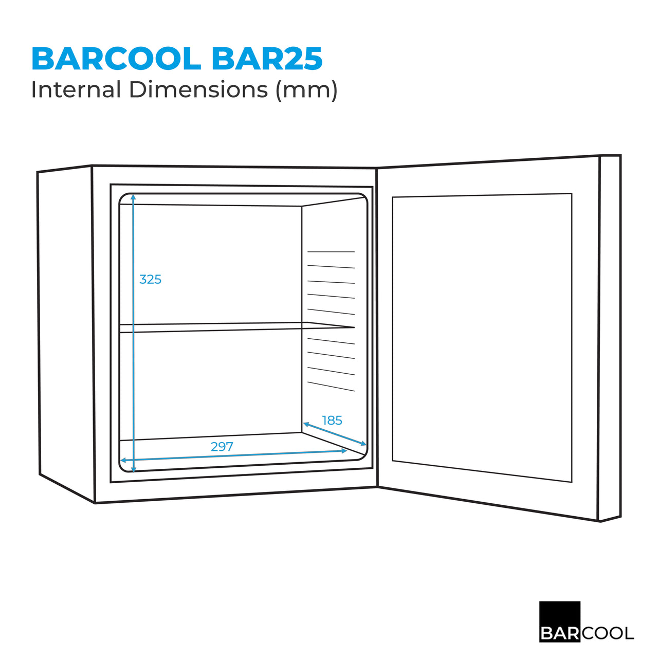 Barcool Bar25 LED - Mini Bar