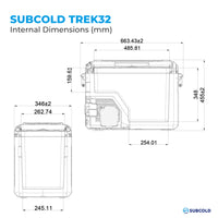 Thumbnail for Subcold Trek32 Portable Car Fridge