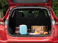 Thumbnail for Subcold classic blue 4 litre portable mini fridge in car