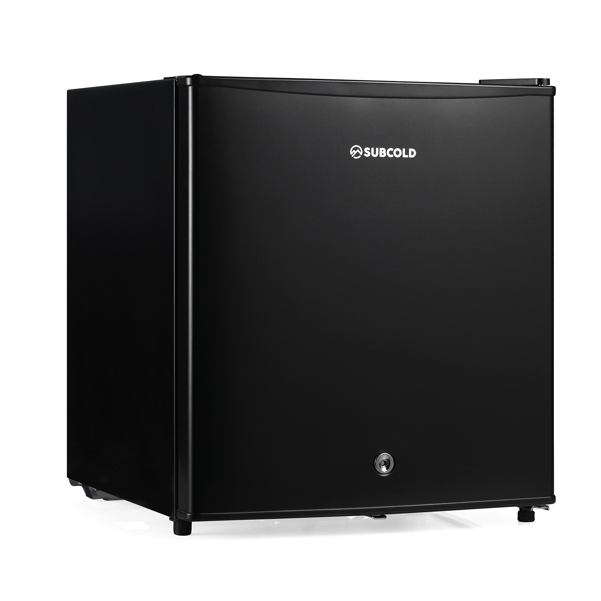 Subcold Eco 50 litre table top fridge with door closed 