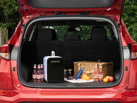 Thumbnail for Subcold Ultra black 6L portable mini fridge in car