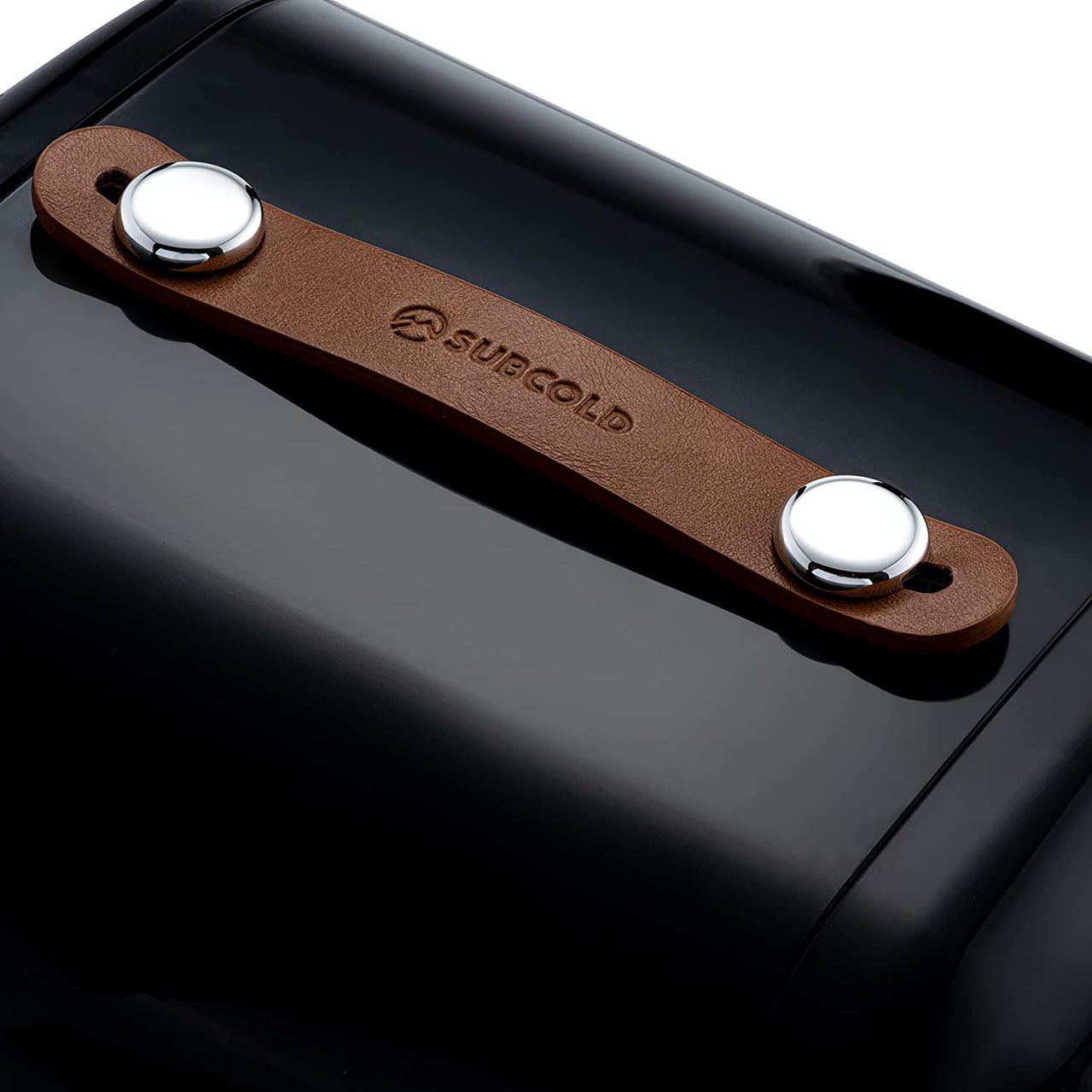 Subcold Pro 6 litre portable mini fridge carry leather handle