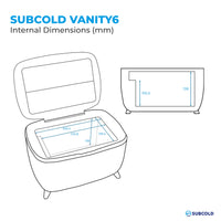 Thumbnail for Subcold Vanity 6 Cosmetic Fridge