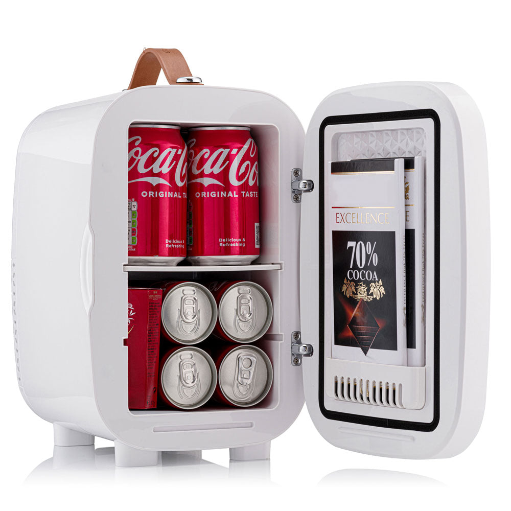 Subcold Pro 6 litre white drinks mini fridge 