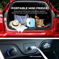 Thumbnail for Pro 4L Mini Fridge - Blue | Refurbished