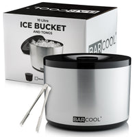 Thumbnail for Barcool 10L Ice Bucket - Round Silver - As New