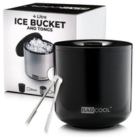 Thumbnail for Barcool 4L Ice Bucket - Round Black - As New