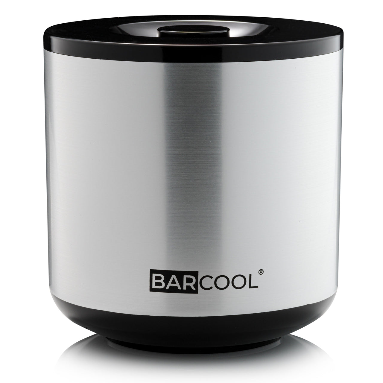 Barcool 4L Ice Bucket - Round Silver - As New