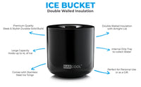 Thumbnail for Barcool 4L Ice Bucket - Round Black - As New