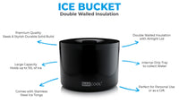 Thumbnail for Barcool 10L Ice Bucket - Round Black - As New