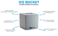 Thumbnail for Barcool 4L Ice Bucket - Square Grey - As New