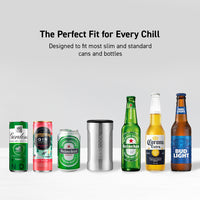 Thumbnail for Barcool Insulated Beer Cooler and Tumbler with Opener SS