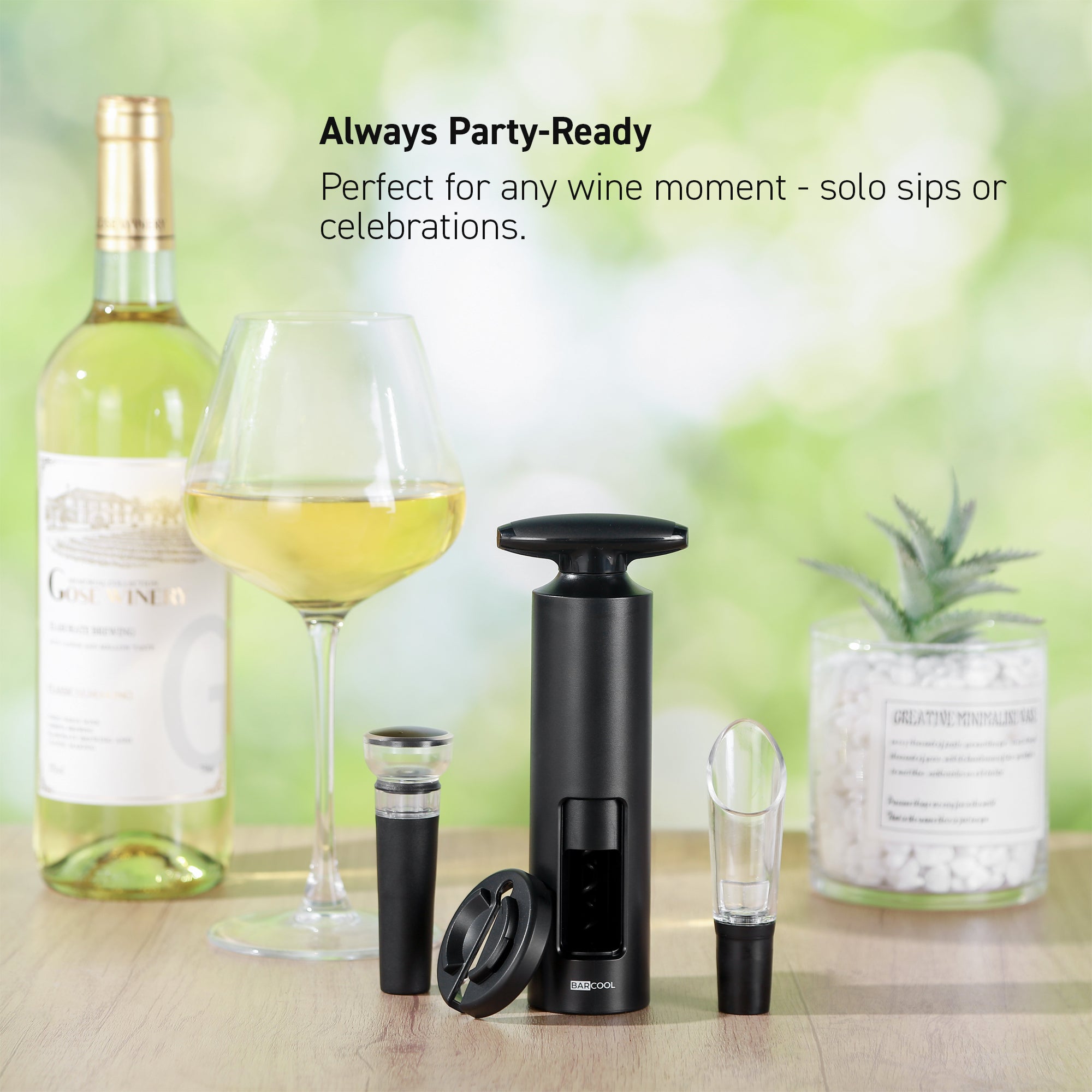 Barcool Self-Pull Wine Opener Set
