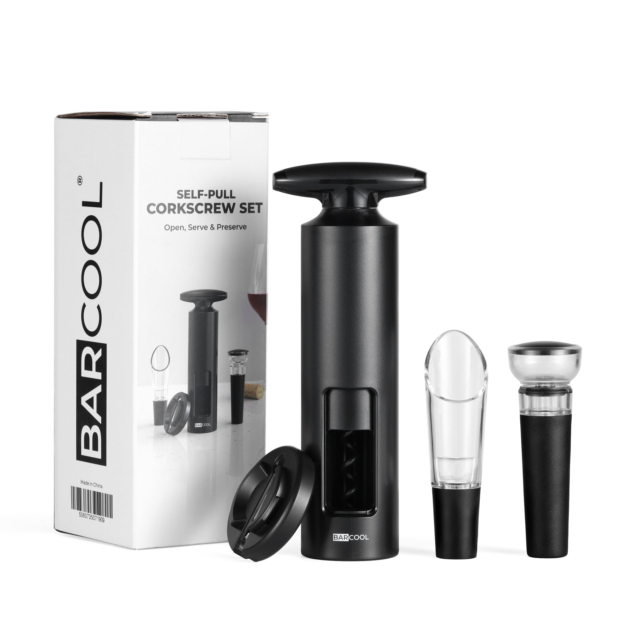 Barcool Self-Pull Wine Opener Set