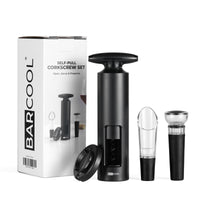 Thumbnail for Barcool Self-Pull Wine Opener Set