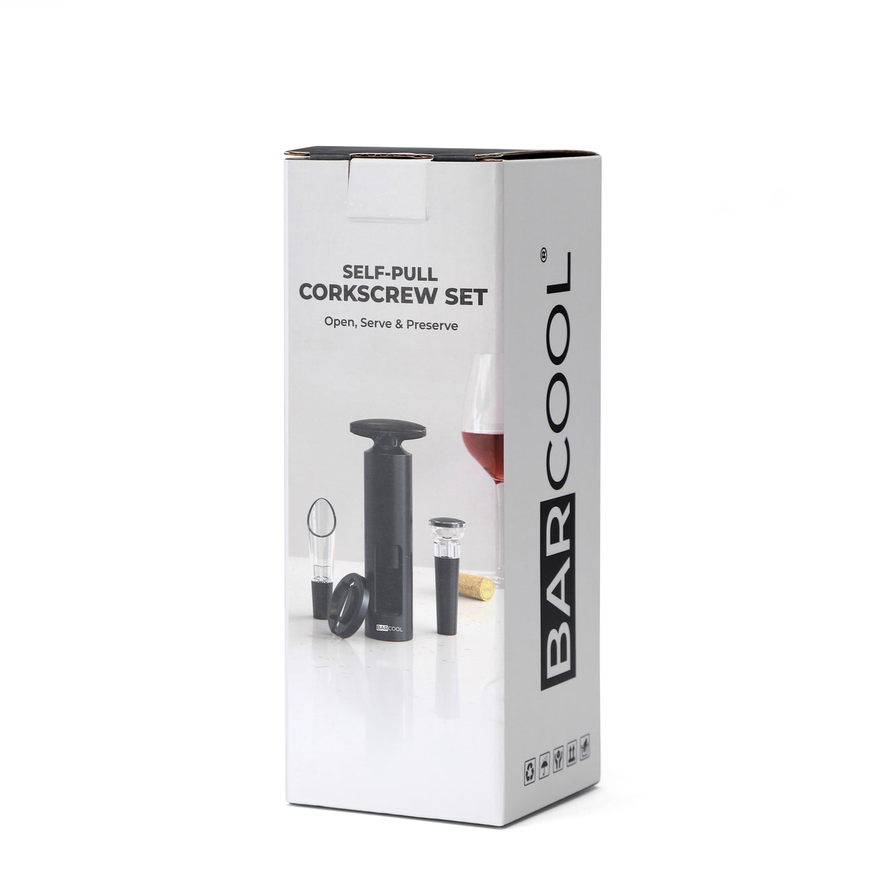 Barcool Self-Pull Wine Opener Set