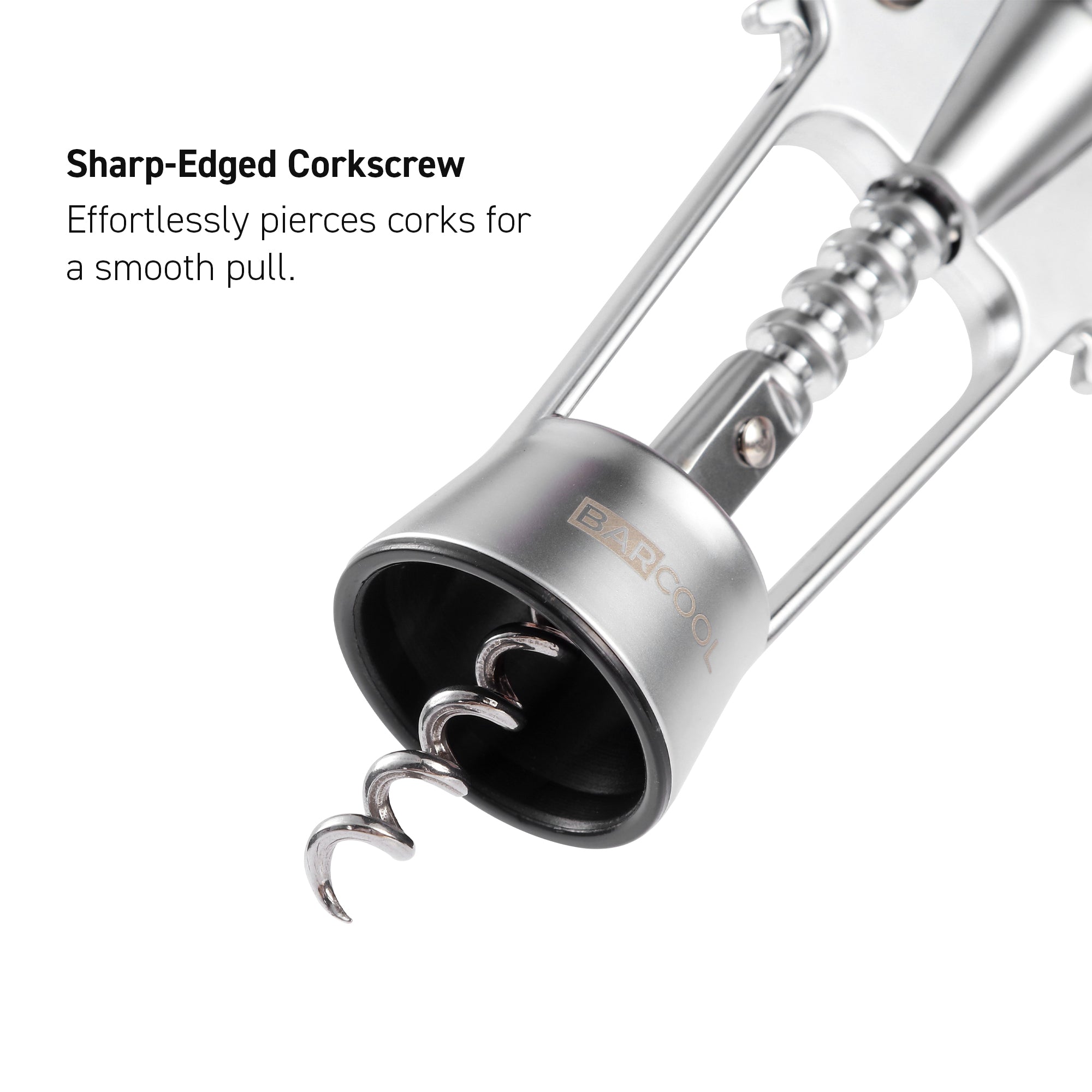 Barcool Wing Corkscrew with Pourer & Stopper