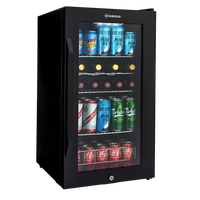 Thumbnail for Subcold Ace 90 LED Touch Control Beer Fridge - Black | Refurbished