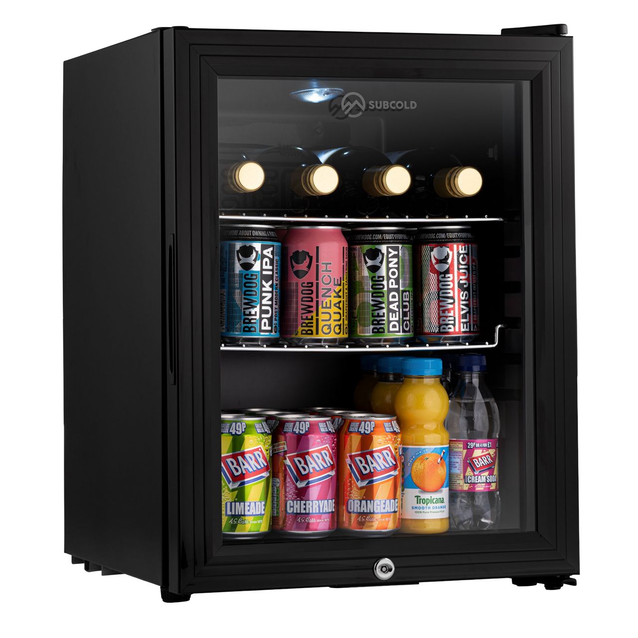 Subcold Super 35 LED Beer Fridge - Black | Refurbished