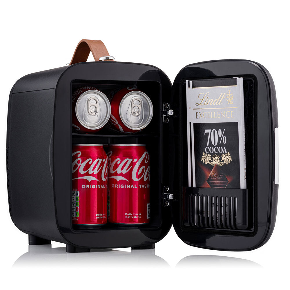 Subcold Pro 4 litre black mini drinks fridge