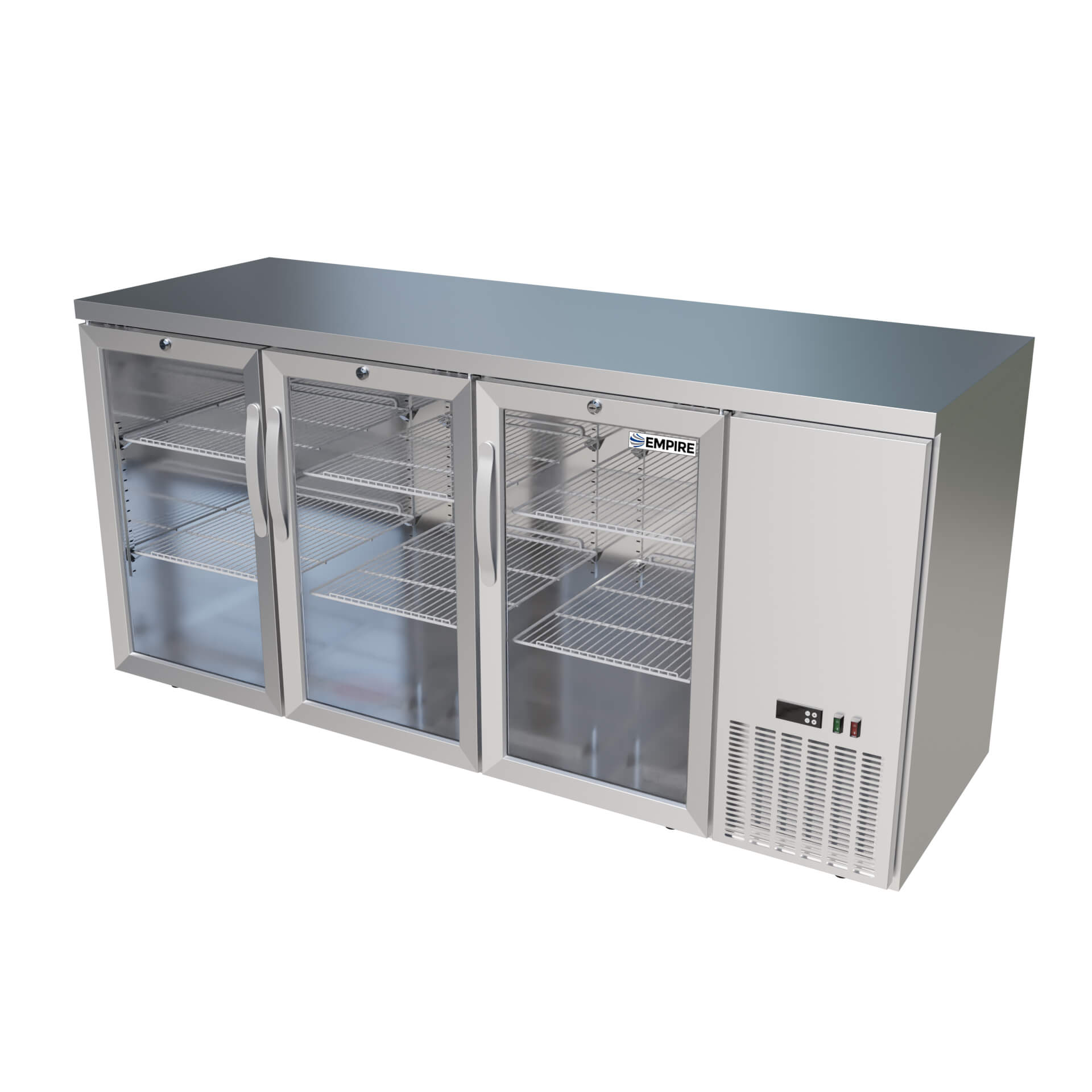 Empire Triple Door 506L Undercounter Commercial Fridge CL-526HR