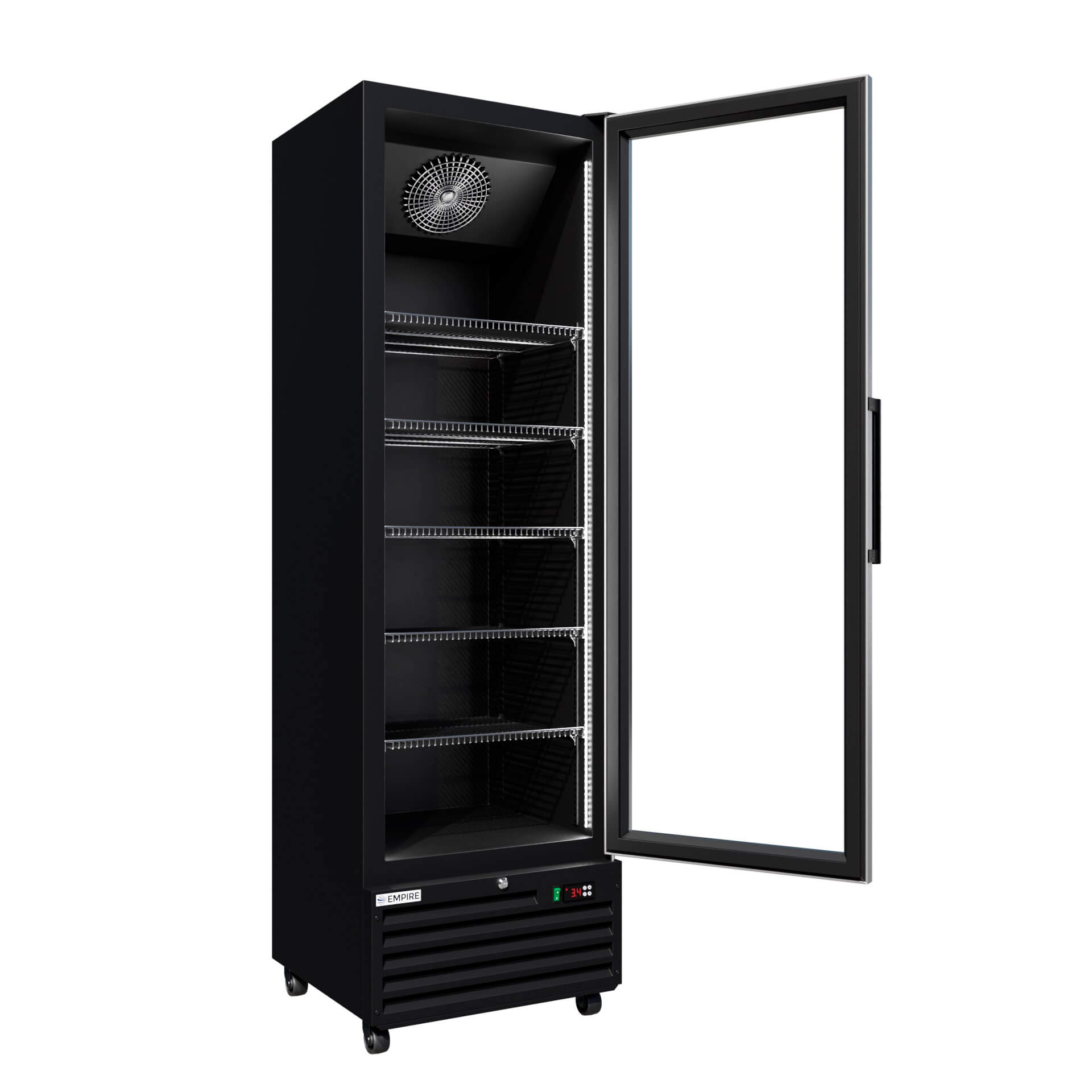 Empire Single Door Cooler 361L Commercial Fridge CL-400W
