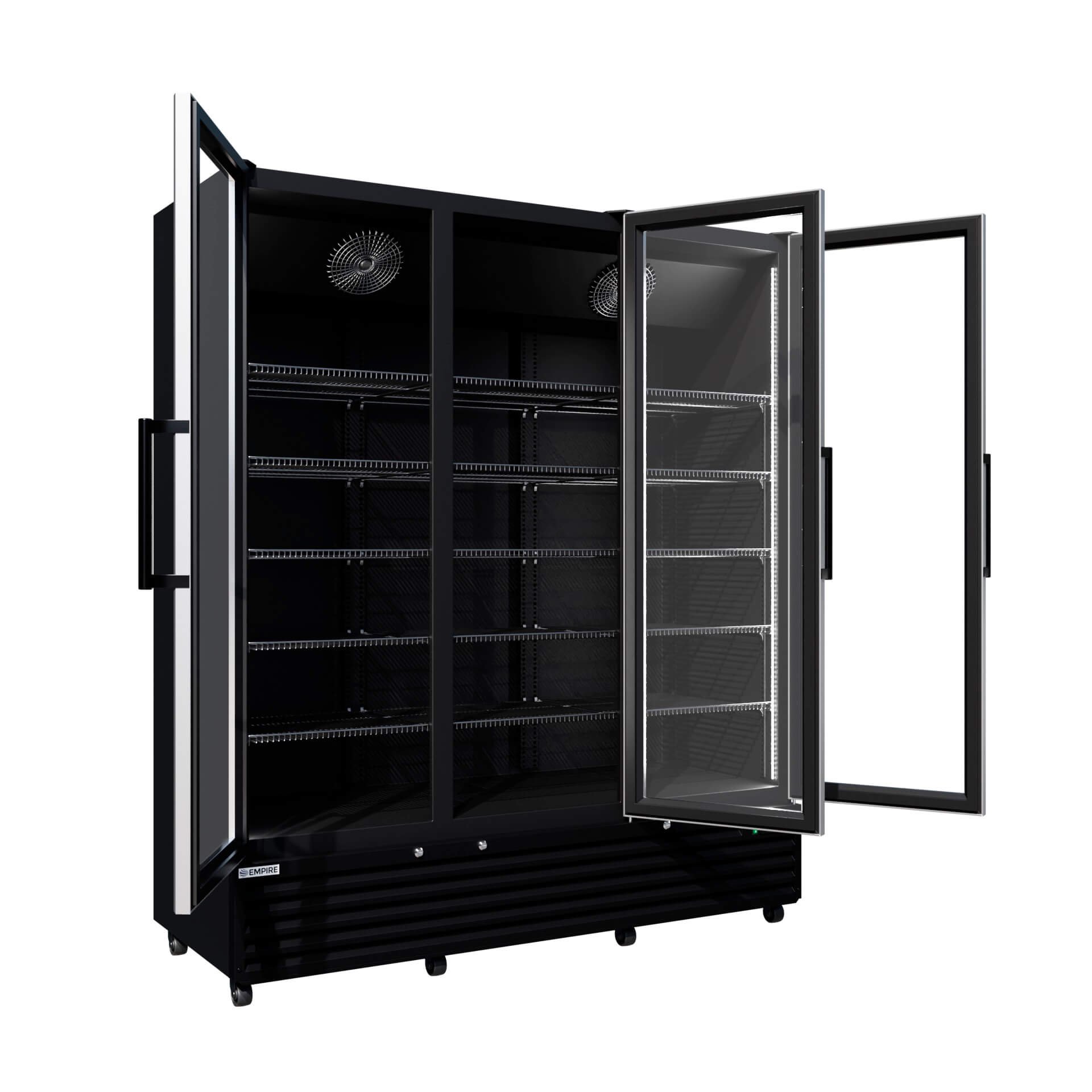 Empire Triple Door Upright Cooler 1483L Commercial Fridge CL-1500W