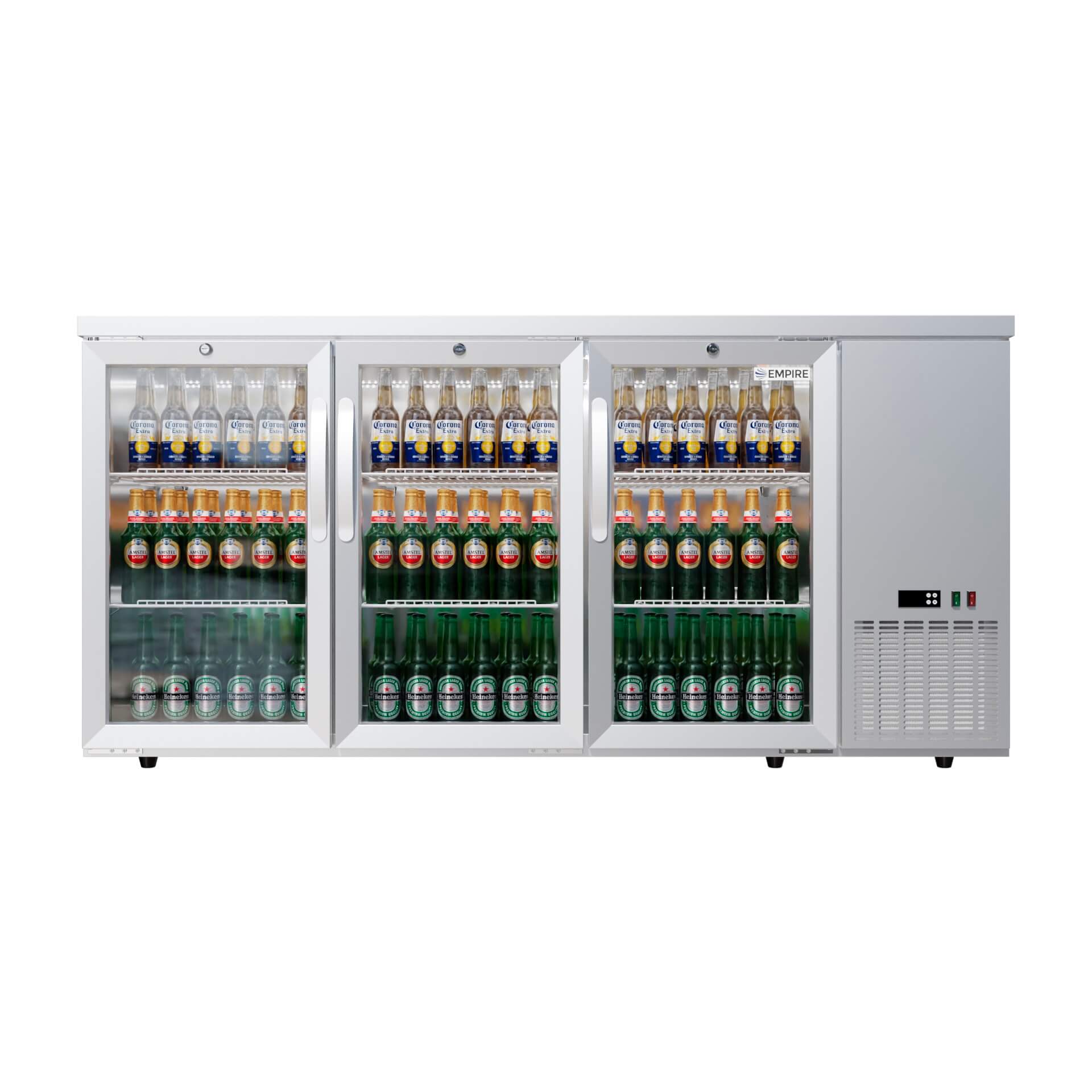 Empire Triple Door 506L Undercounter Commercial Fridge CL-526HR
